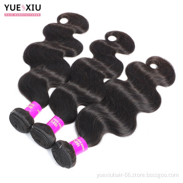 Brazilian Virgin Cuticle Aligned Hair Bundles Natural Color Factory Price Remy Hair